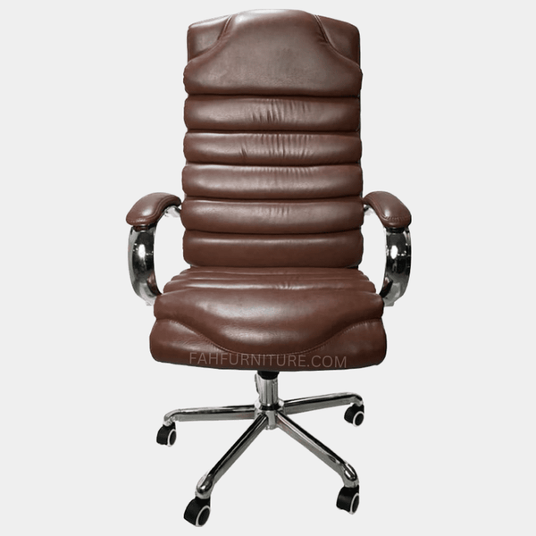 Faxin High Back Chair Brown