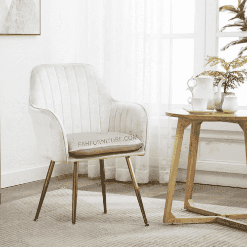Faric  Chair (White)