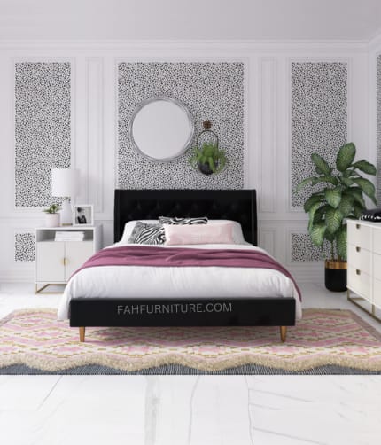 Ethan Upholstery Double Bed