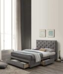 Oliver Upholstery Storage Double Bed
